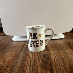 Retired Ceramic Mug-Microwave & Dishwasher Safe-5" Wide (not including handle)